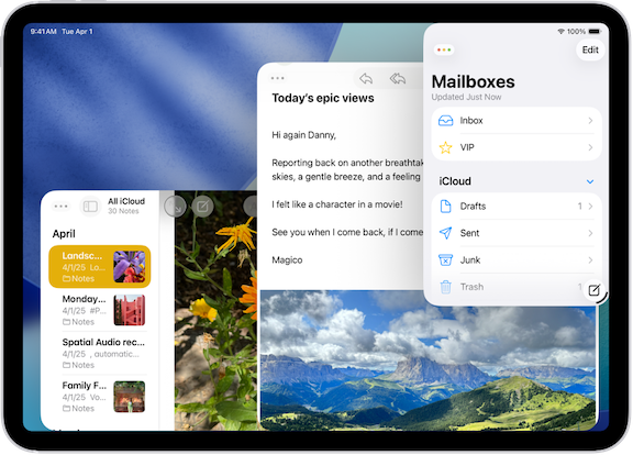 Windowed multitasking on iPadOS 26