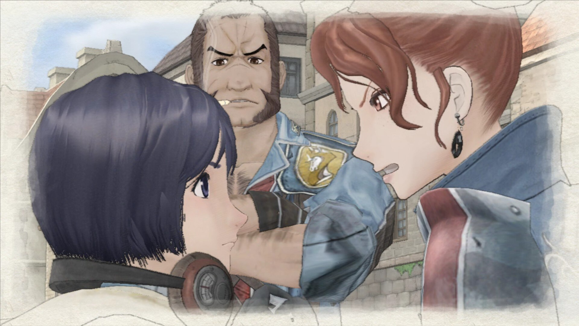 Isara (on the left), is the first Darcsen we meet in Valkyria Chronicles